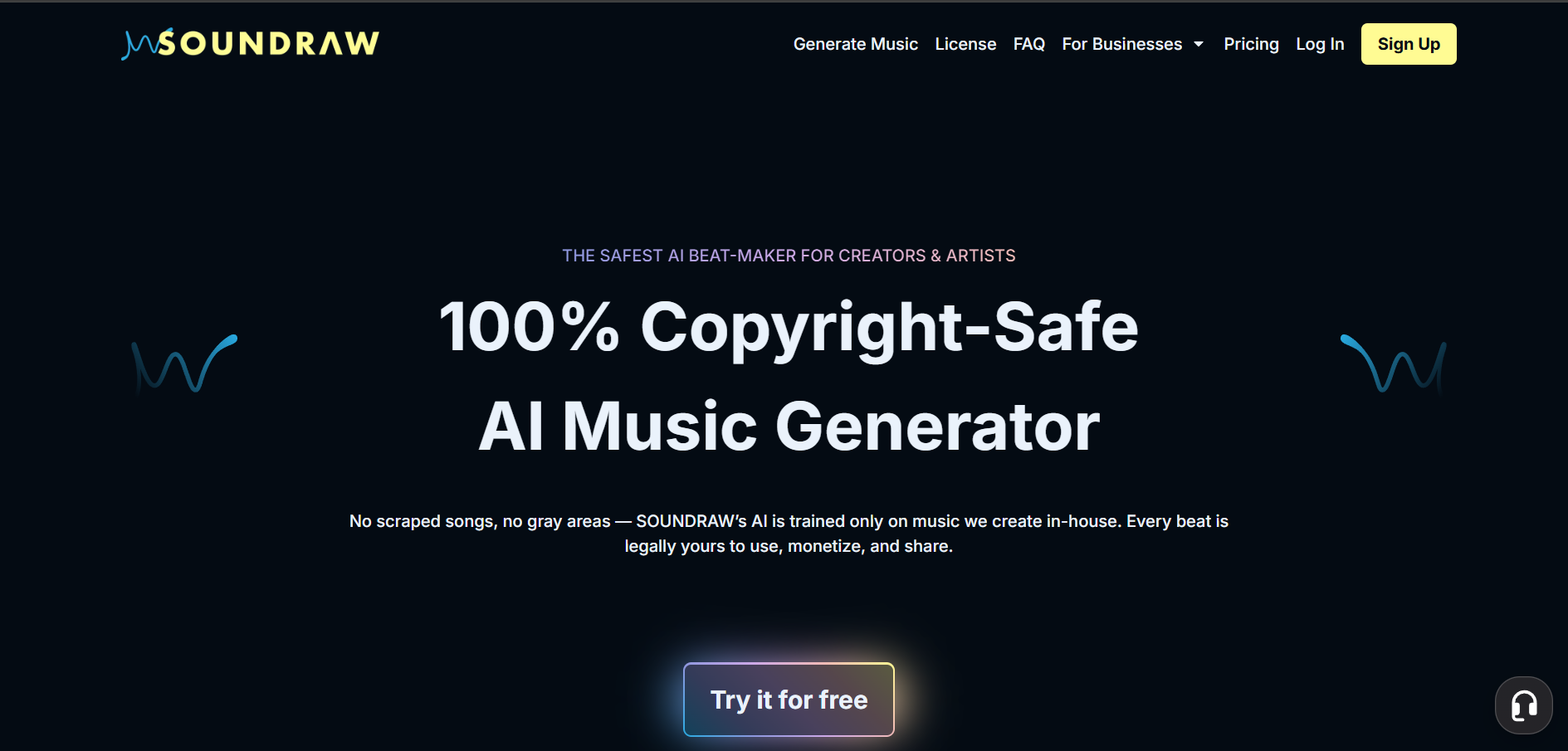 Soundraw screenshot