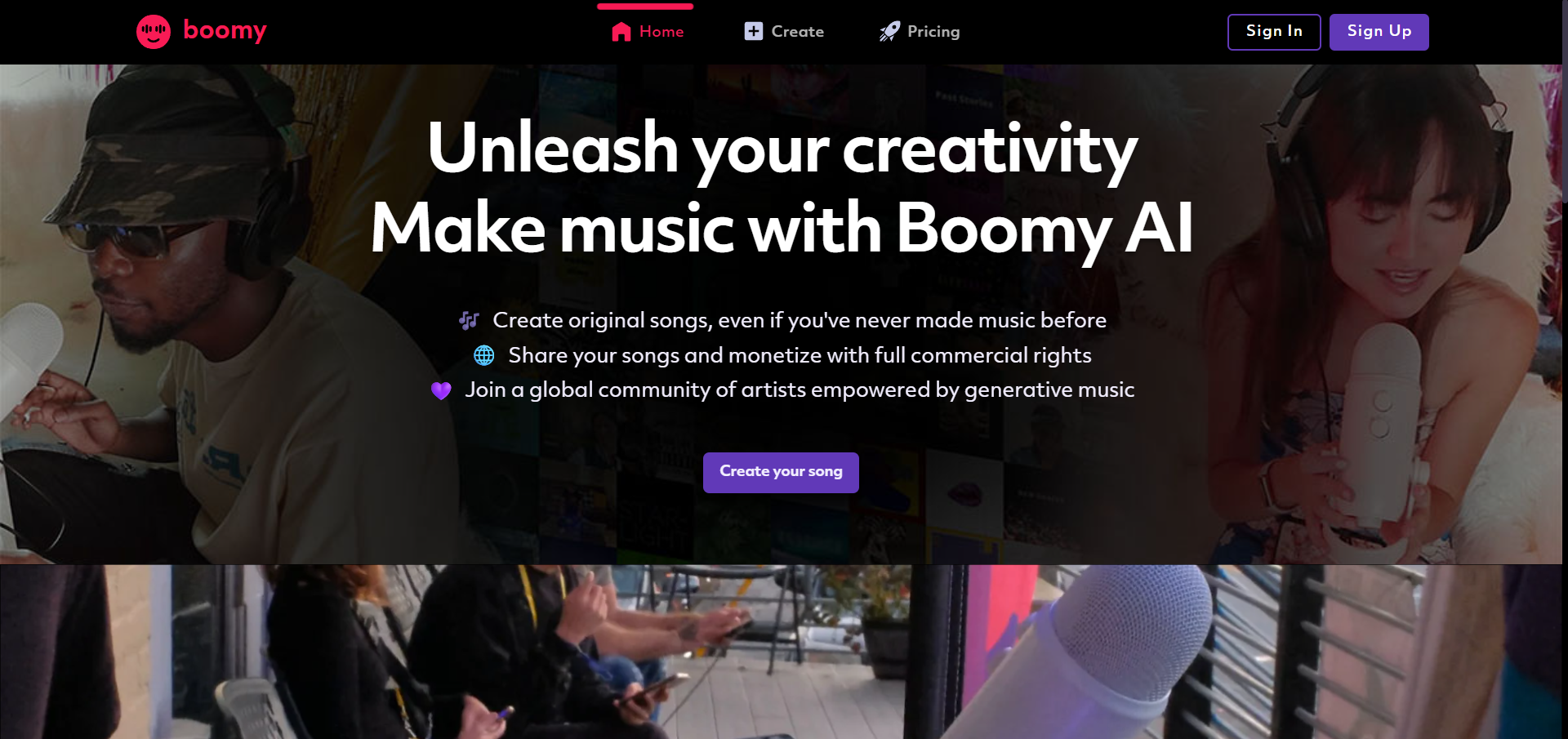 Boomy screenshot