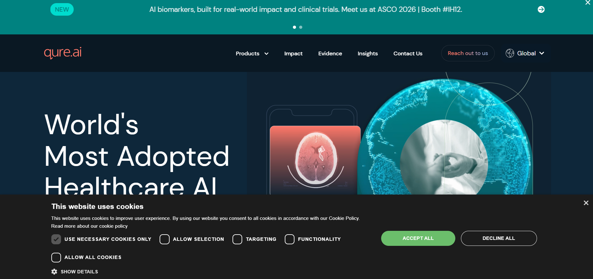 Qure.ai screenshot