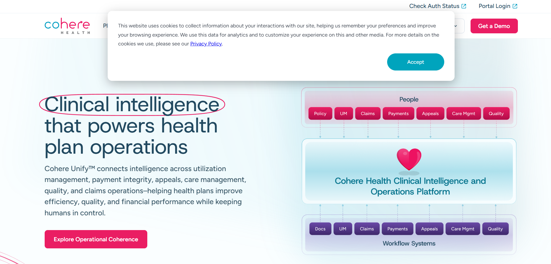 Cohere Health screenshot