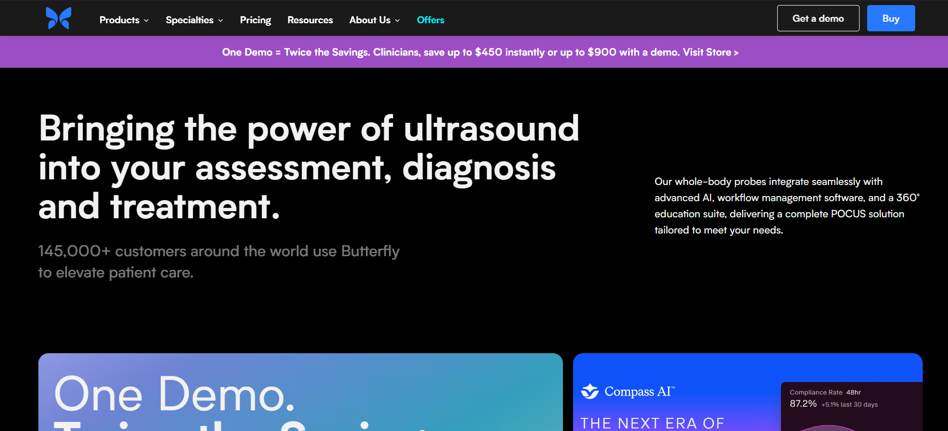 Butterfly Network screenshot