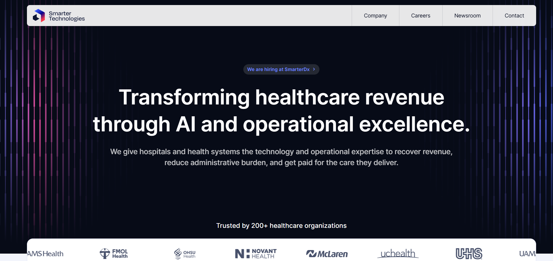 Smarter Technologies screenshot
