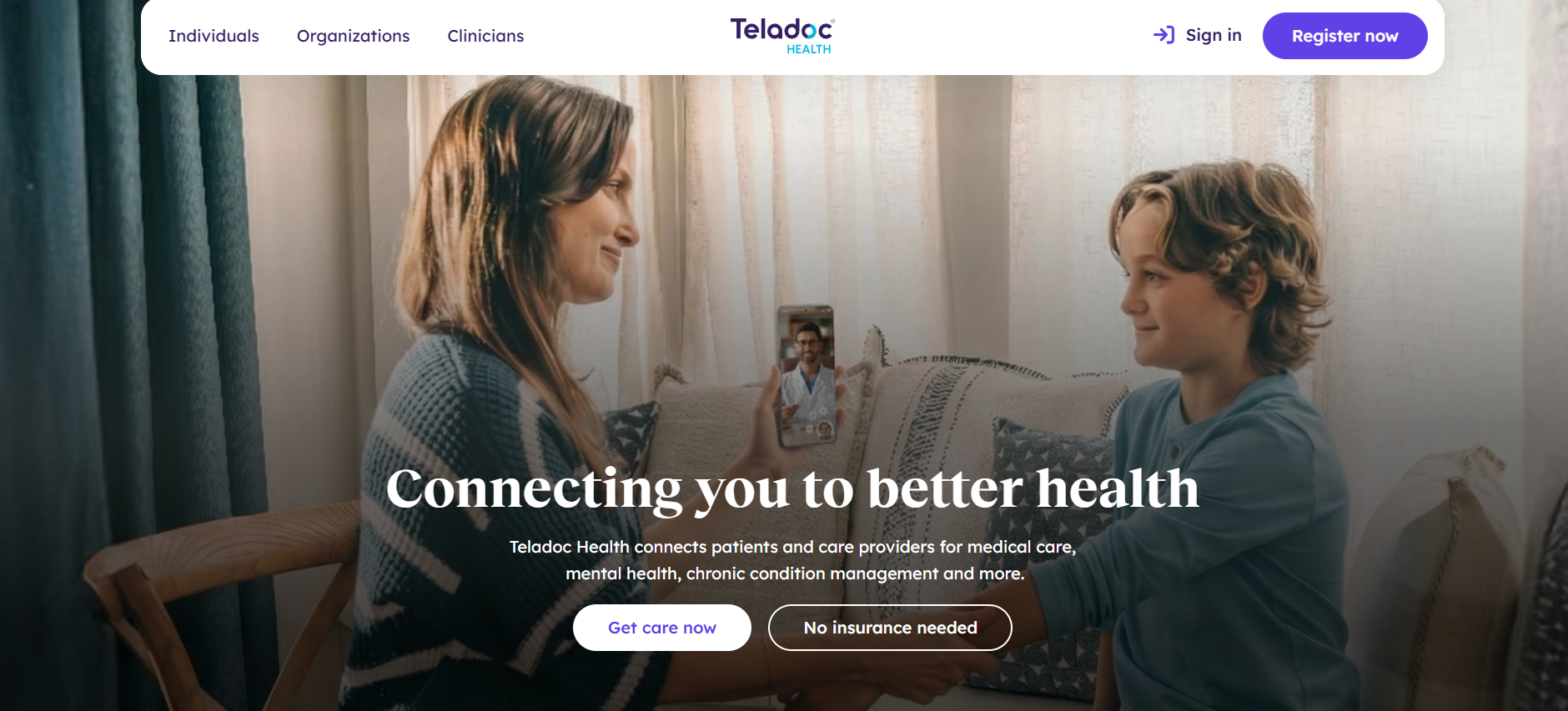 Teladoc Health screenshot