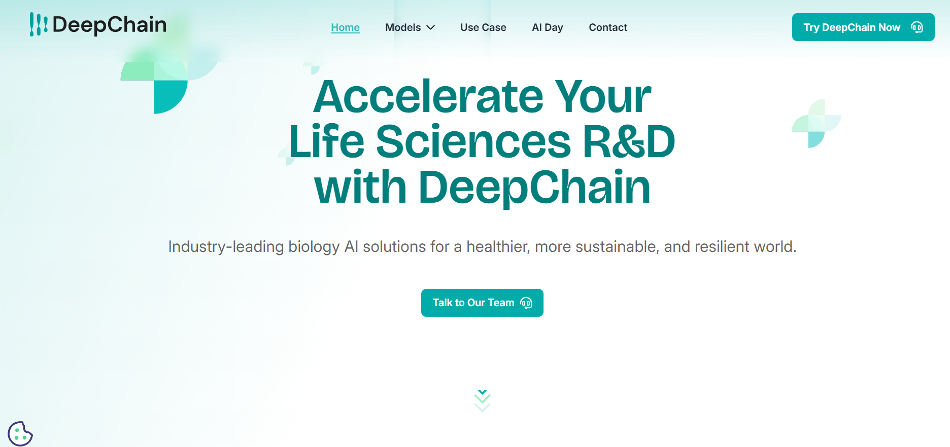 DeepChain.bio screenshot