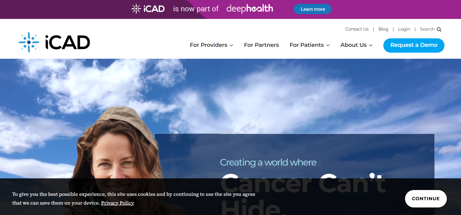 iCAD (DeepHealth) screenshot