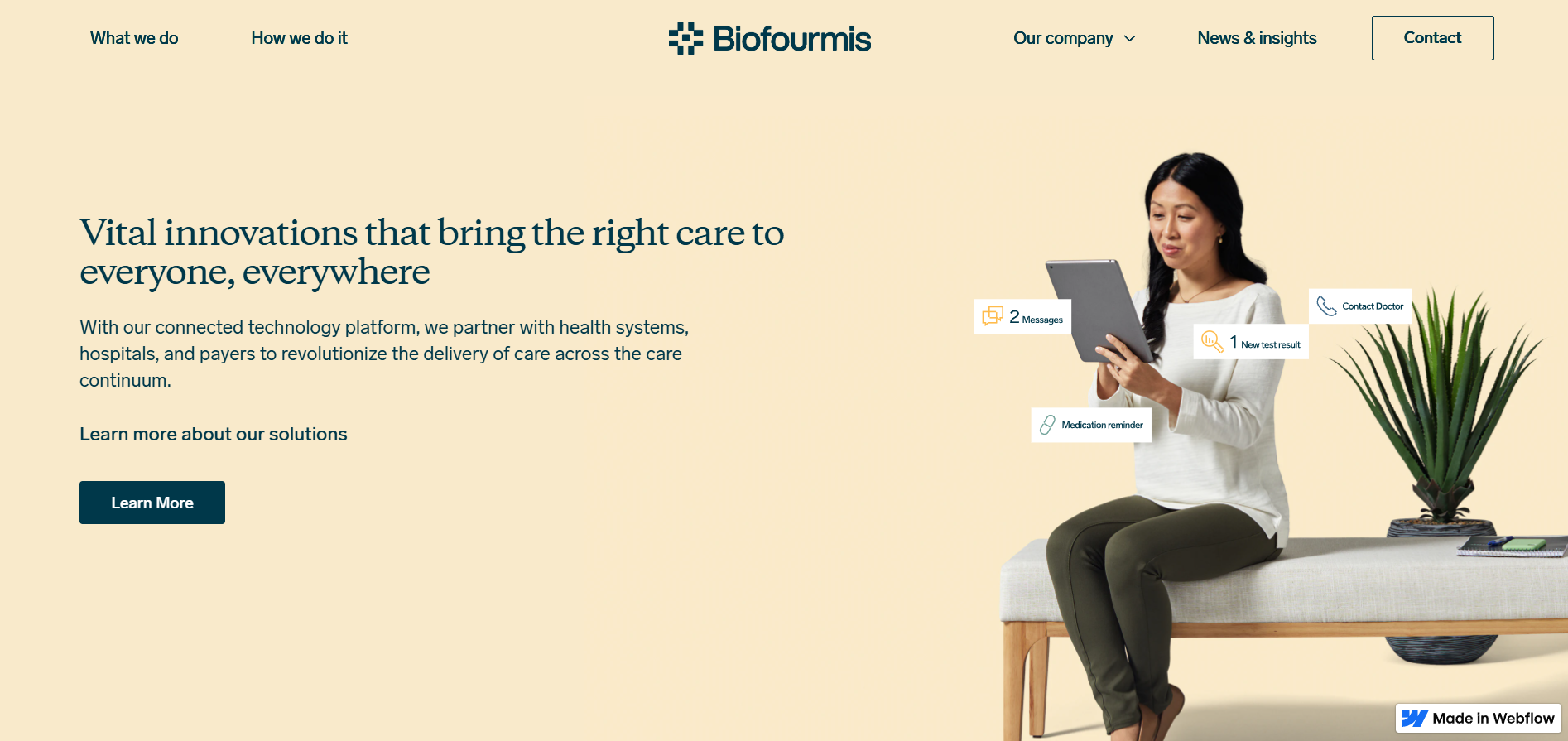 Biofourmis screenshot