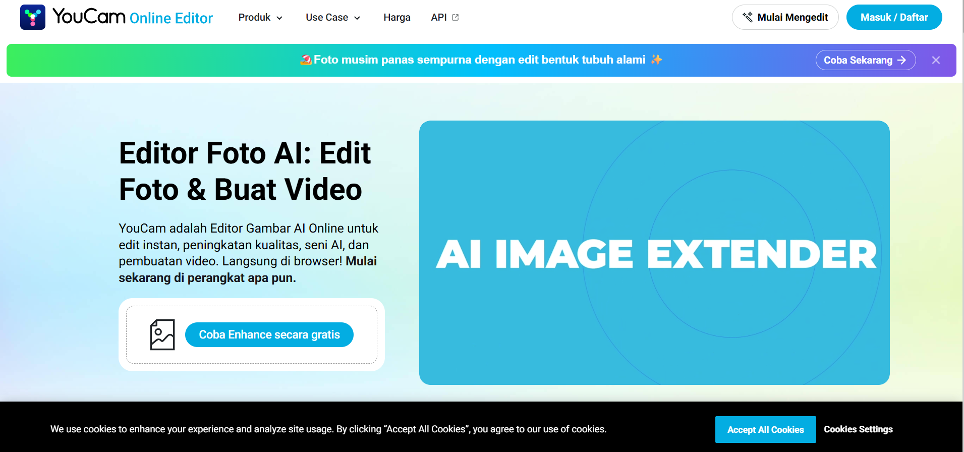 YouCam Online Editor screenshot