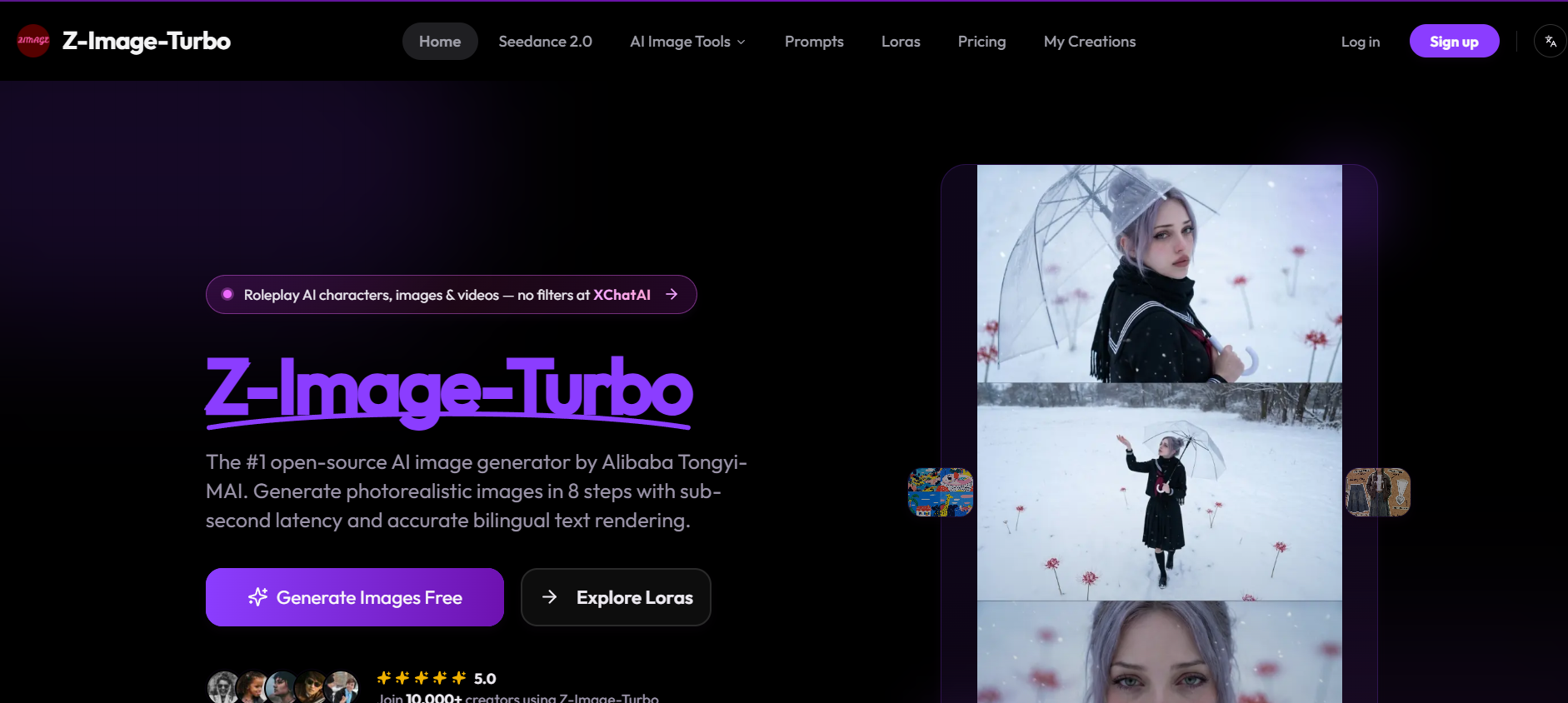 Z-Image Turbo screenshot