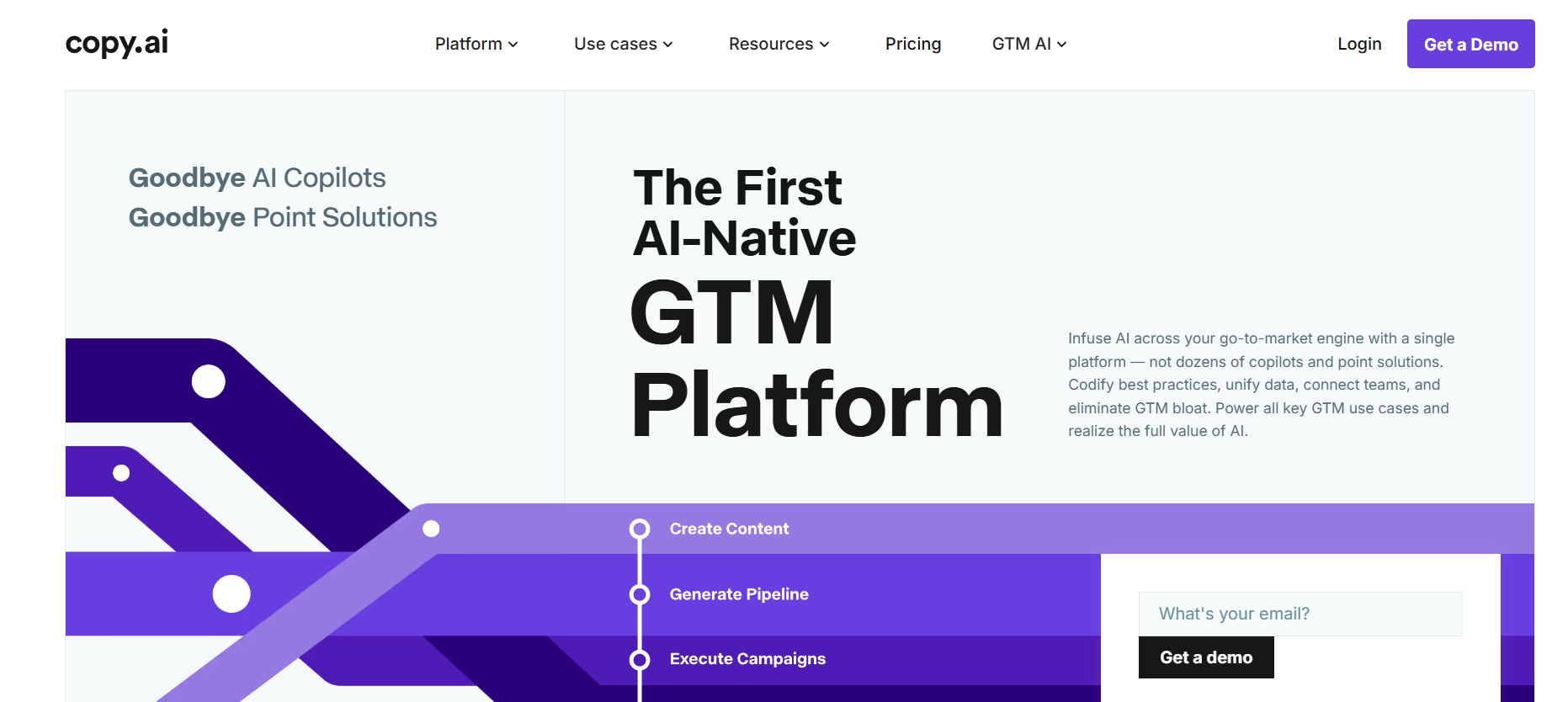 Copy.ai screenshot