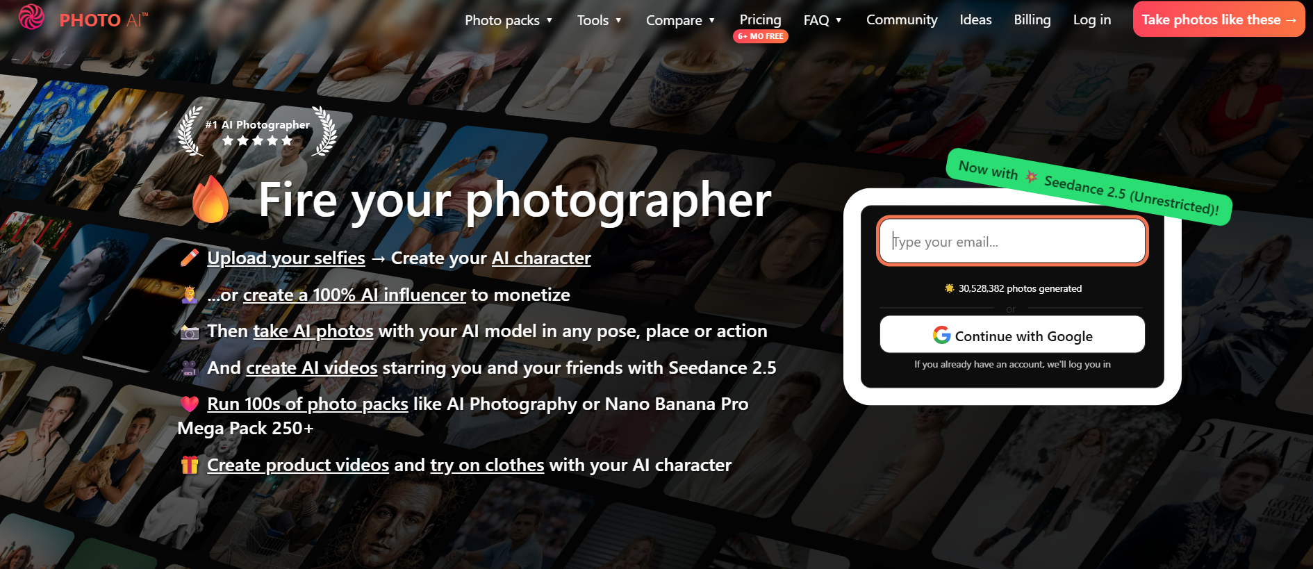 Photo AI screenshot