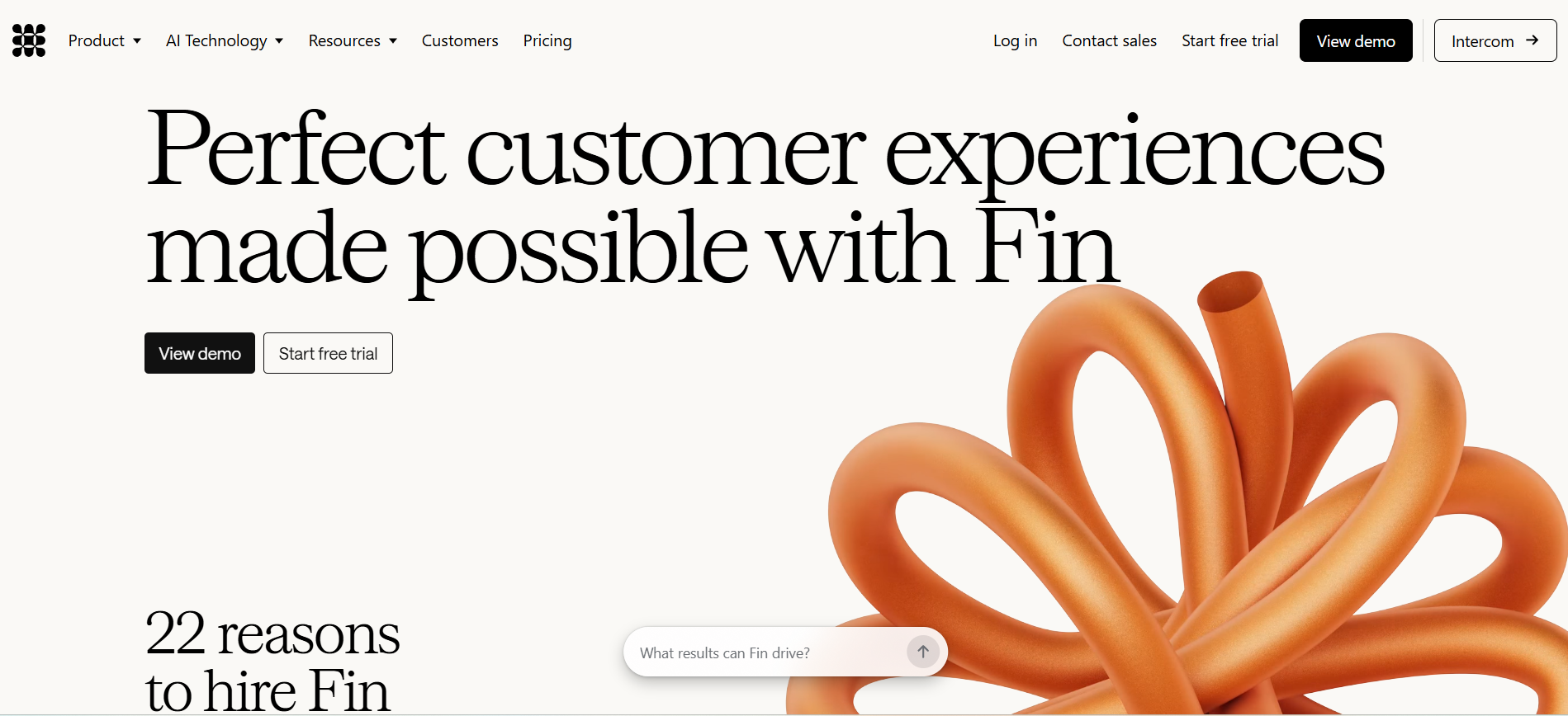 Fin AI screenshot