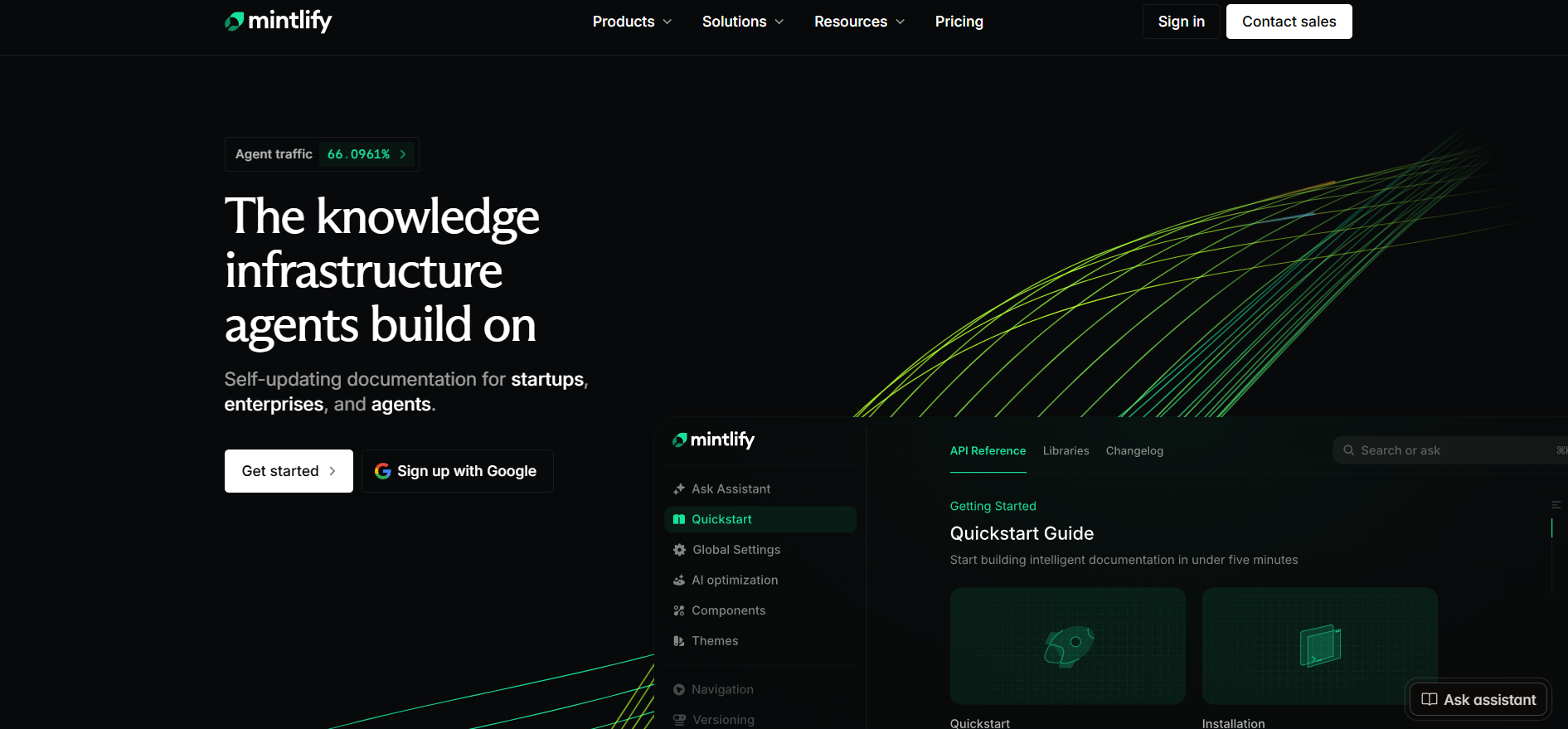Mintlify screenshot