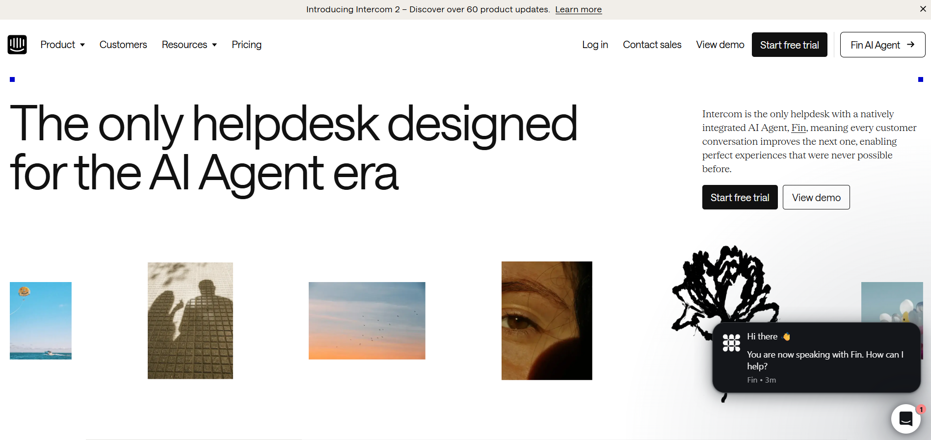 Intercom screenshot