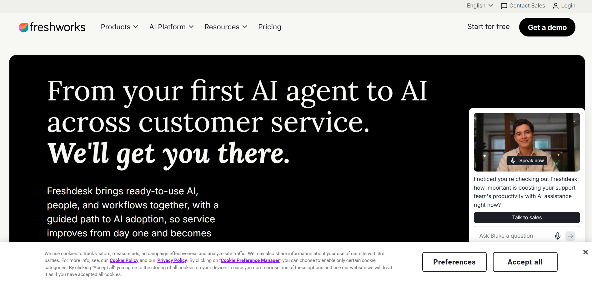 Freshdesk screenshot