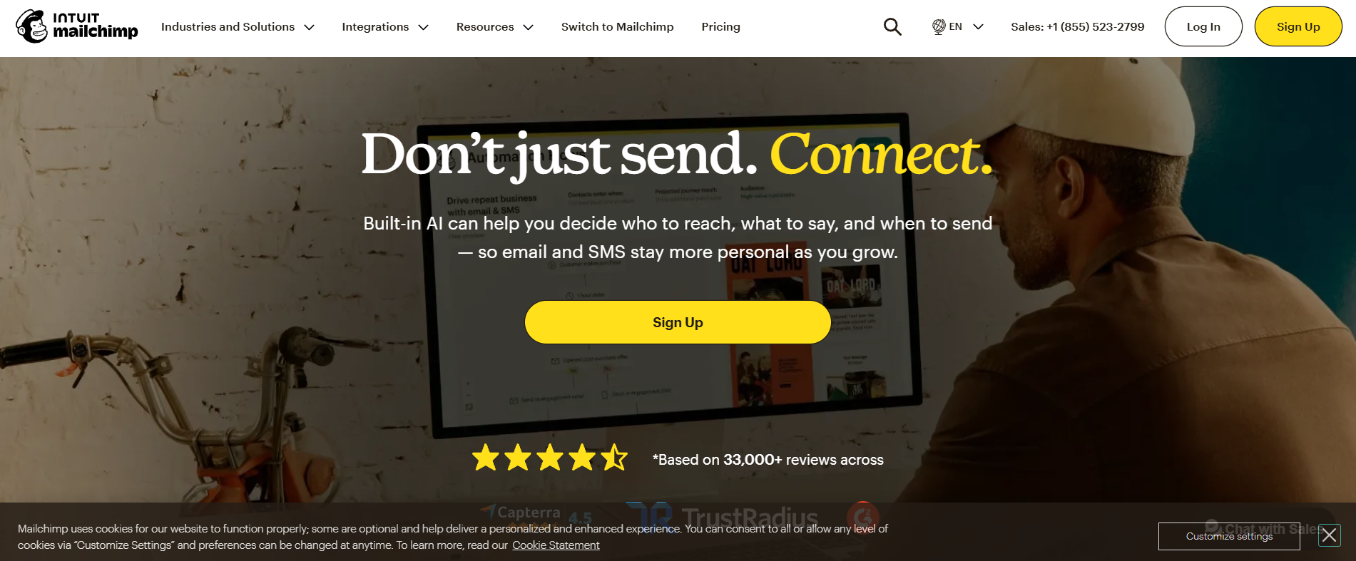 Mailchimp screenshot