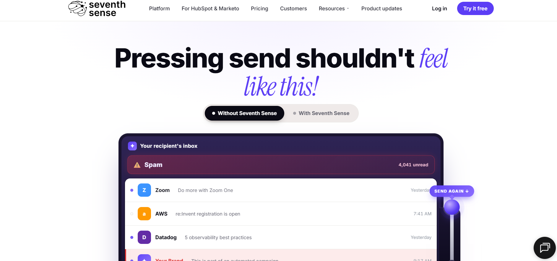Seventh Sense screenshot